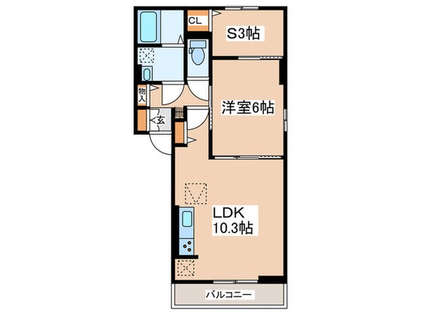 シャトレー町田の物件間取画像